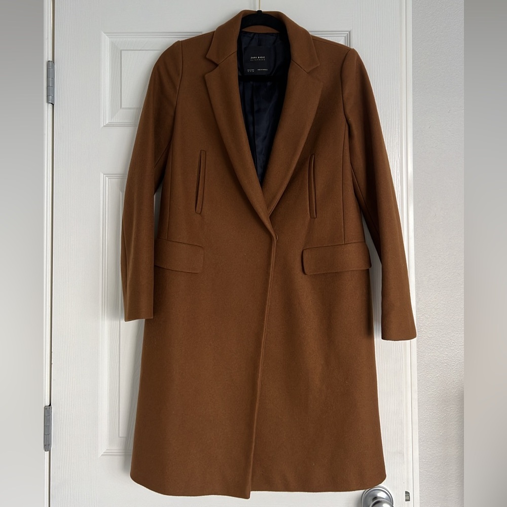 Zara womans pea coat
